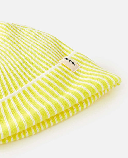 Beanie Unisex Reversible Knitted Beanie in Green Colour