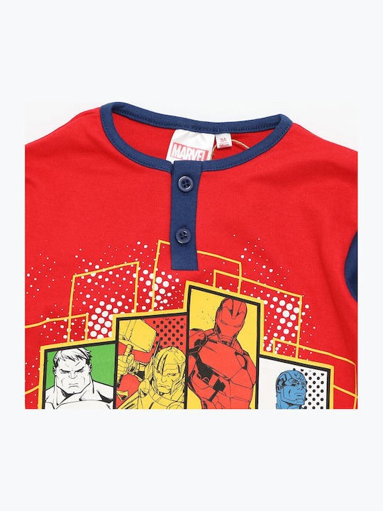 Marvel Kinder-Nachtwäsche Winter Marineblaue