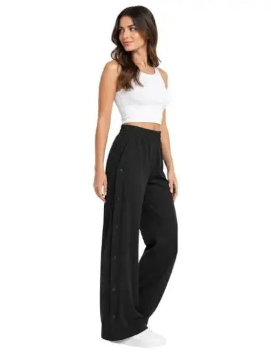 Flared Black Sweatpants