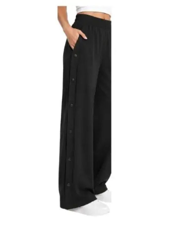 Flared Black Sweatpants