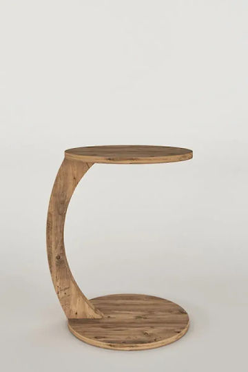 Bedside Tables Made of Solid Wood Beige 2 Pieces 38x38x38cm
