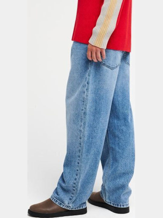 Men's Baggy Blue Jeans Pants