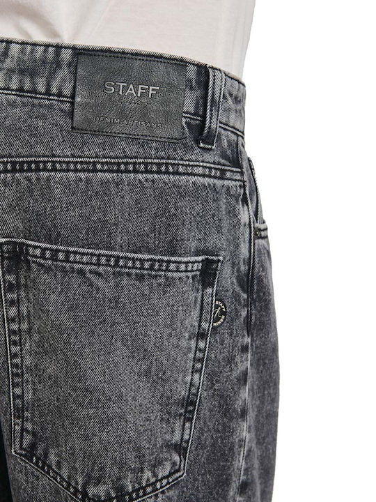 Pantaloni de blugi pentru bărbați Loose Baggy Fit Gray Wash