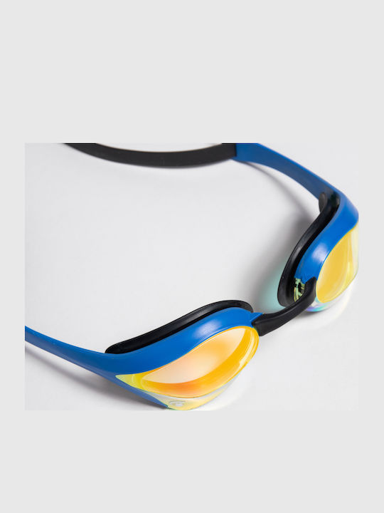 Arena Cobra Ultra Swipe Mr Swimming Goggles Adults with Anti-Glare Lenses Yellow