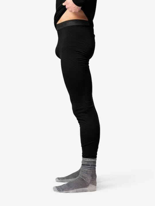 Men's Thermal Underwear Devold Breeze Merino 150 Longs Black Black Go 180 124 A