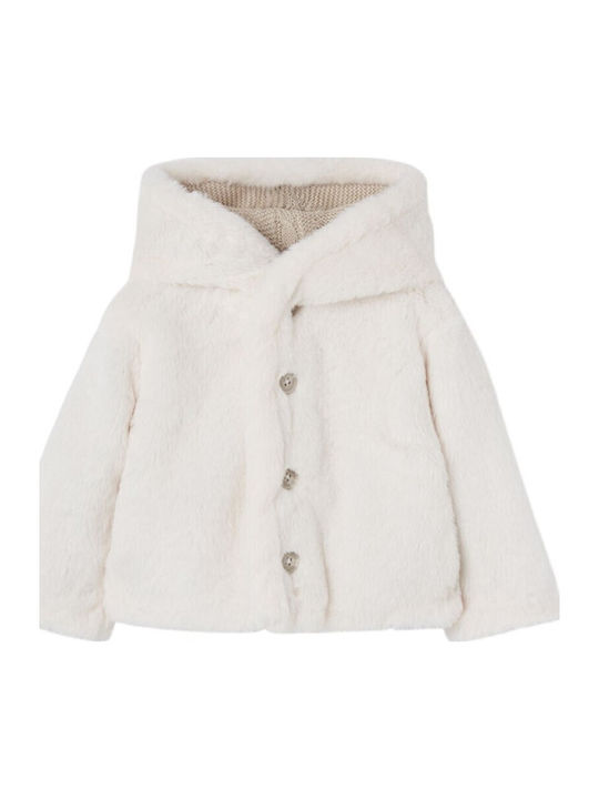 Cardigan pentru copii din bumbac bej