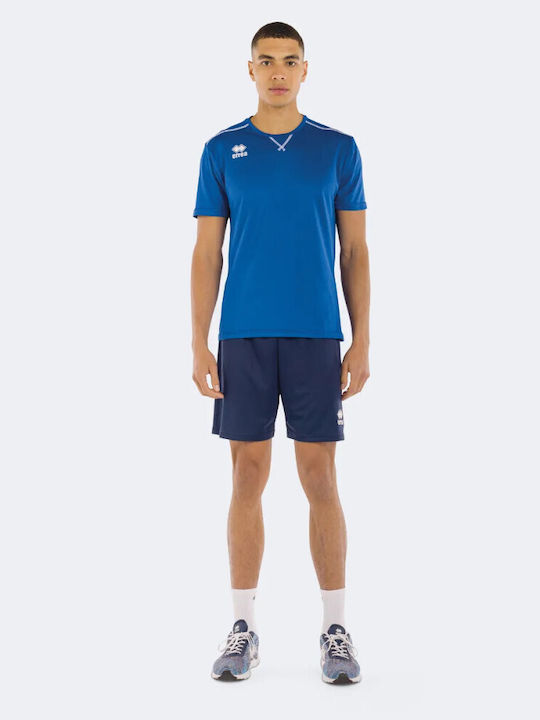 Bermude Sport Bărbați Regular Fit Albastru Închis