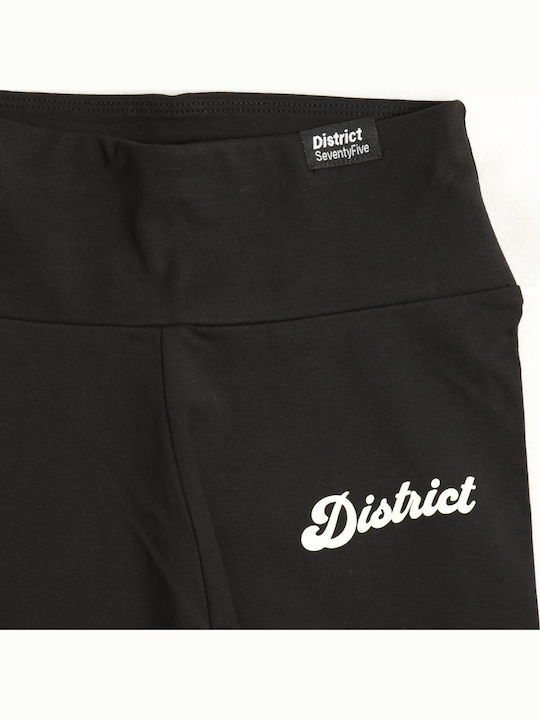 Kinderleggings Lang Schwarz