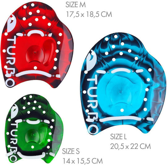Turbo Professionelle Schwimmhandpaddel Fusio Χεράκια Κολύμβησης-l Turbo Multi