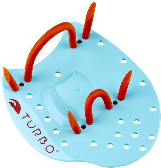 Turbo Professionelle Handpaddel Klassisch Flach Schwimmhandpaddel S Turbo Blau