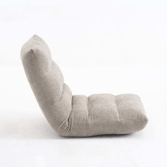 Fotoliu puf multifuncțional Lazy Taupe 56x105x16cm
