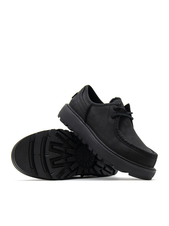 Leather Men's Casual Shoes Black