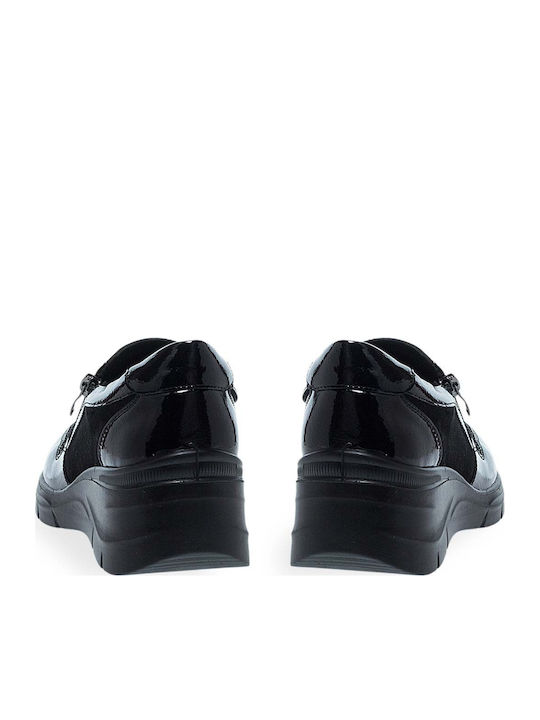 Damen Slip-Ons Schwarz