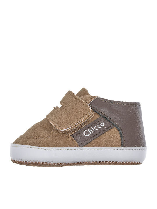 Chicco Chicco Weiche Sohlenschuhe für Babys Braune Stiefel
