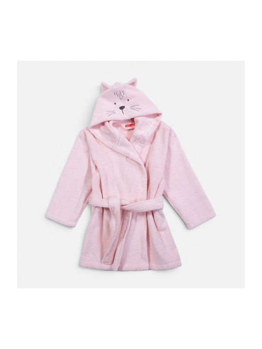 Nef-Nef Homeware Set Babyhandtücher 2 Stück Bamb Cats Are Perfect Lotus Rosa 70x140cm Gewicht 420gr/m²