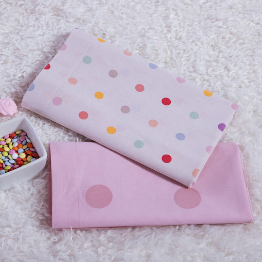 Nef-Nef Homeware Baby-Badetuch mit Kapuze Dots Ecru/Blau 75x75cm