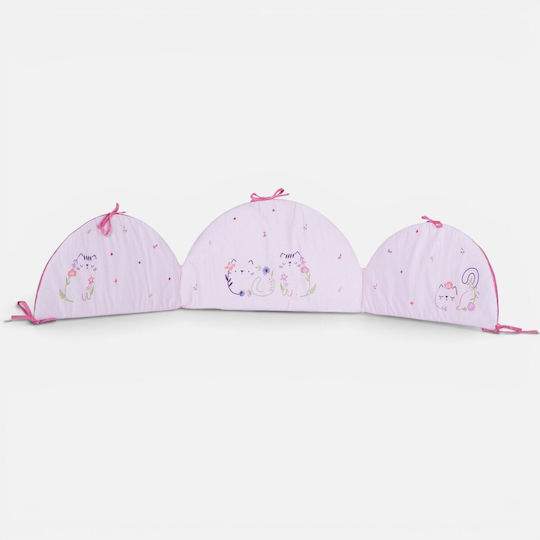 Nef-Nef Homeware Kinderbademantel Cats Are Perfect Lotus Rosa Mit Kapuze