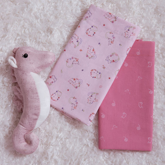 Nef-Nef Homeware Kinderbademantel Cats Are Perfect Lotus Rosa Mit Kapuze