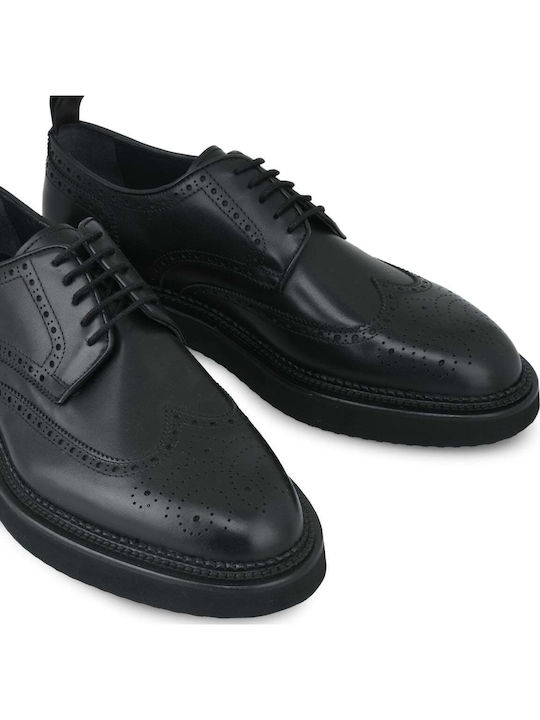 Leather Men's Dress Shoes Black