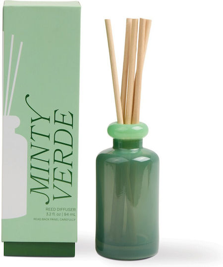 Gestapelter Gläserner Diffusor Mintgrün 94ml Paddywax