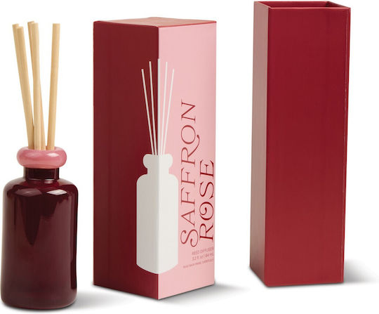 Stacked Γυάλινο Diffuser Saffron Rose 94ml Paddywax