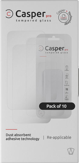 Casper Pro Tempered Glass Iphone 13 Pro Max 14 Plus 10 Pack Clear