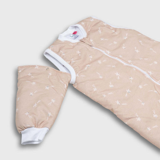 Tender Sac de dormit de iarnă Stars 2.5 tog Bej cu mâneci detașabile Tender Sac de dormit de iarnă Stars 2.5 tog Bej cu mâneci detașabile