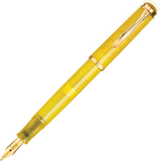 Pelikan Classic M200 Stilou Caligrafie Medium Gri din Otel