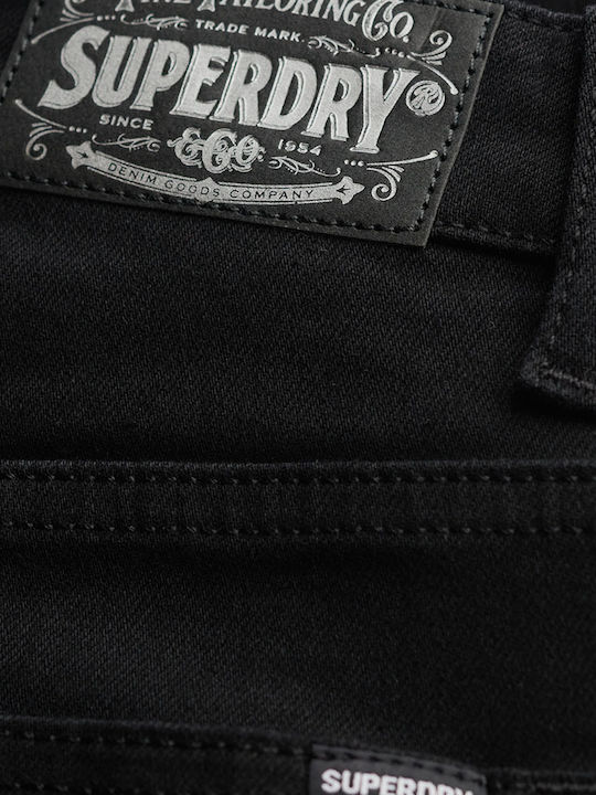 Hochgebirge Damen Jeans Hosen in Skinny Passform Schwarz