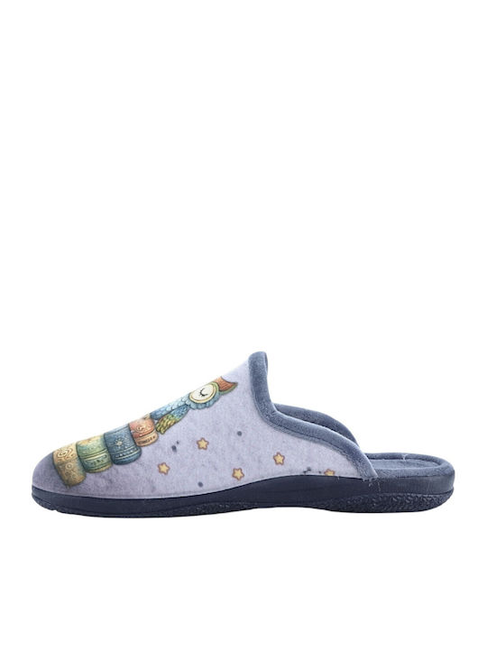 Women's Blue Slippers