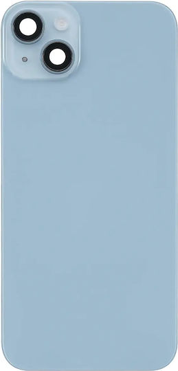 Back Glass W Magsafe Magnet iPhone 14 Plus Aftermarket Blau Kein Logo