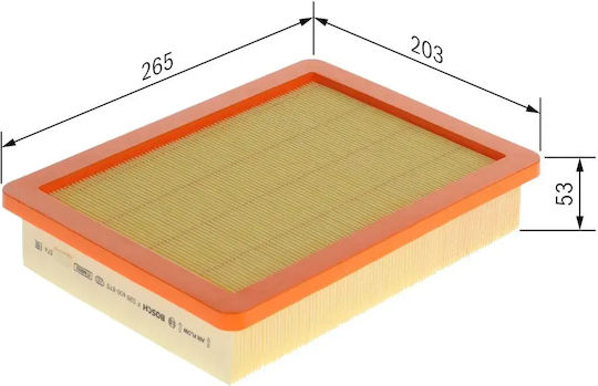 Bosch Auto Luftfilter F 026 400 875