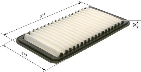 Bosch Air Filter F 026 400 566