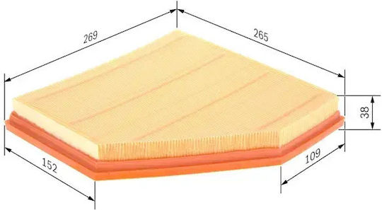 Bosch Air Filter F 026 400 270