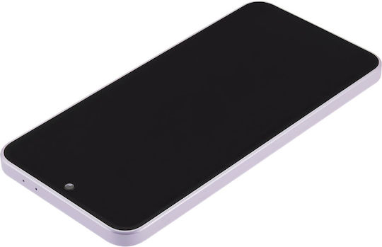 Samsung екран Samsung Galaxy A37 5G Super AMOLED дисплей с рамка Лавандула