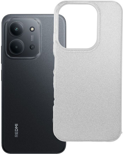 Silver Star Back Cover Silicon / Plastic Argintiu (XIAOMI Redmi 15C)