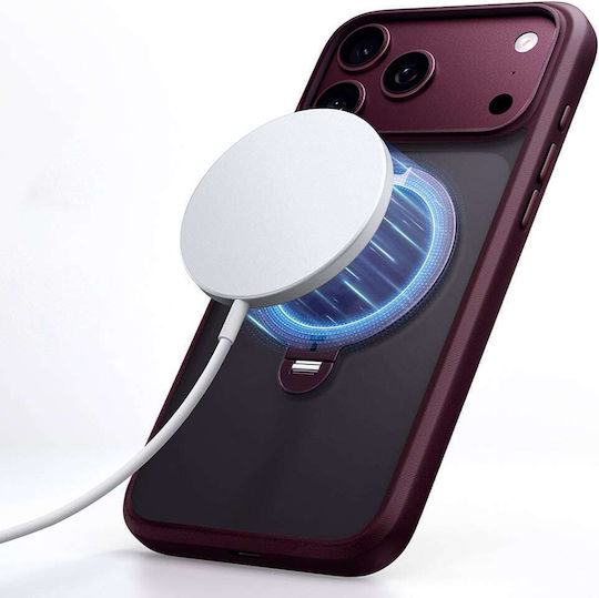 Torras Ostand Q3 Spin Magsafe Purple Mobile Phone Case For Iphone 18 Pro Max/17 Pro Max