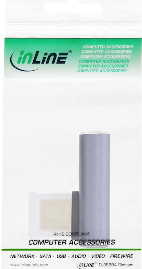 InLine 35900C Μετατροπέας USB-C male σε USB-C female Γκρι