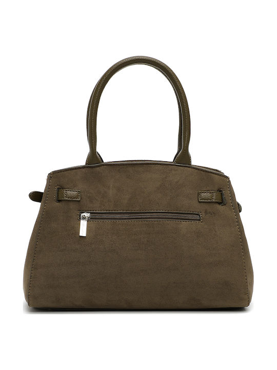 Martina Damen Schultertasche Grün