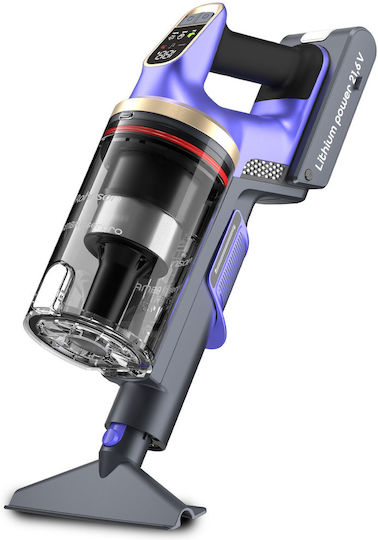 Rohnson Mamba Lasepro Επαναφορτιζόμενη Σκούπα 2 σε 1 Stick & Χειρός 21.6V Μπλε