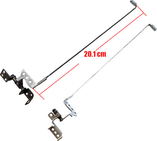 Laptop-Scharniere Halter Set Lenovo Ideapad G470 20078 G470a G470ah G470al G470ax G475 Z470 Z475 Am0gl000300 L Am0gl000400 R Linke & Rechte Klammer
