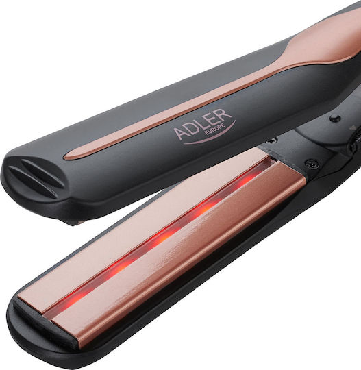 AD 2318 Hair Straightener for Curls & Hair Straightening with Ceramic Plates