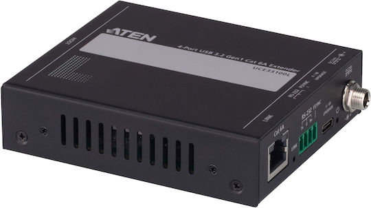 Aten UCE33100 KVM & Data Switch with USB Ethernet RS-232