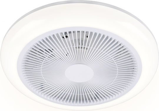 Trio Lighting Deckenleuchte 46cm mit Leuchte Weiß