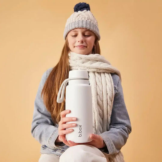 B.Box Детска бутилка Термос с накрайник Pop-Up Сива 1000ml