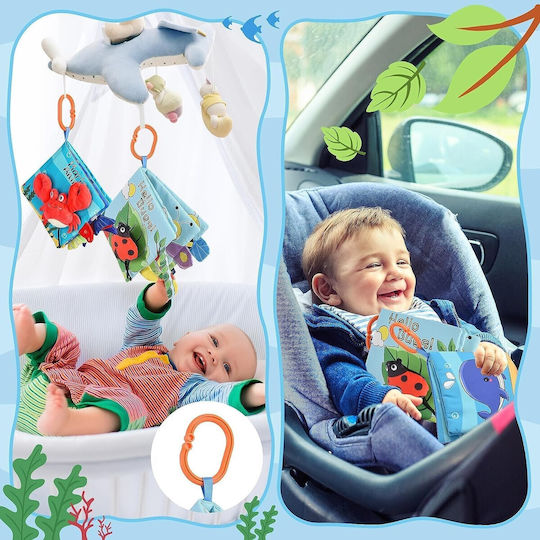 Carte de activități din material textil cu sunete