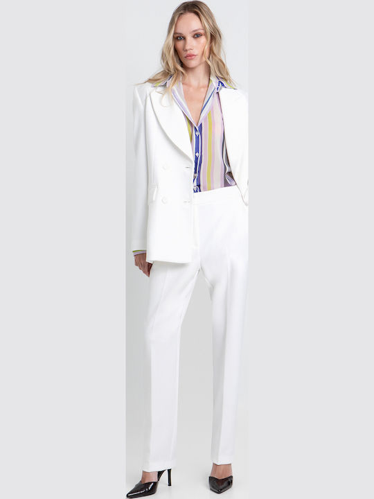 Toi&Moi Blazer Für Damen Mit Pailletten Beiges