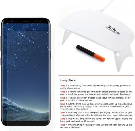 Rurihai UV Закалено стъкло (Galaxy S8+) 103505587A