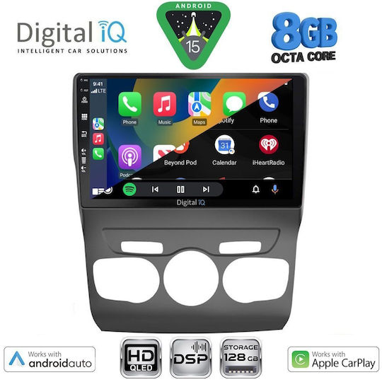 Digital IQ Ηχοσύστημα Αυτοκινήτου για Citroen C4 / DS4 2011-2018 (Bluetooth/USB/WiFi/GPS/Apple-Carplay/Android-Auto) με Οθόνη Αφής 10"