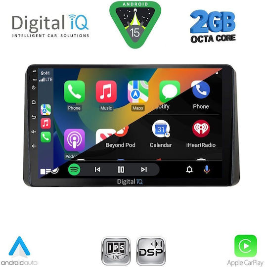 Digital IQ Auto-Audiosysteme für Kia Sportage 2021 mit Touchscreen 9 Zoll mit Bluetooth USB WiFi GPS Apple CarPlay Android Auto